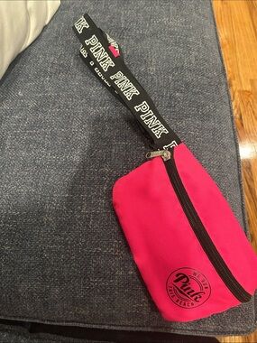 PINK Victoria's Secret Bright Pink Logo Crossbody Waist Bag